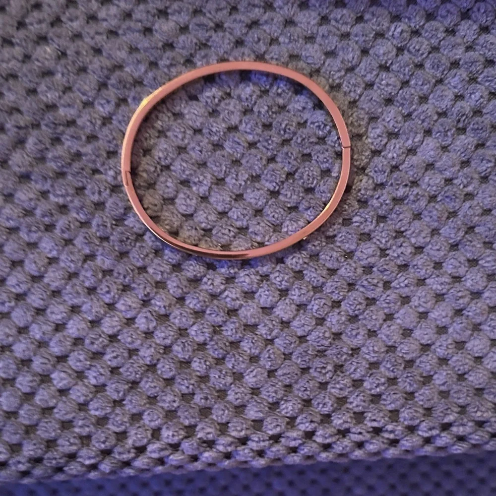 Nunya Lux Rose Gold Bracelet with crystal accents.